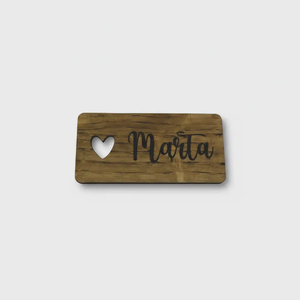 Marcasitios Personalizado de Madera - El Detalle 2 en 1 que Enamorará a tus Invitados - Imagen 2