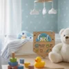 Banderín Natalicio Madera Personalizado - Decoración Infantil